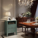 Fluted Nightstand With 2 Drawers by HouseOfZazla