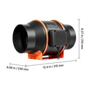 Inline Duct Fan with 402 CFM and 3-Speed Circulation by HouseOfZazla