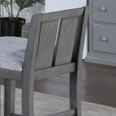 Graham - 20" Upholstered Seat Counter Height Chair (Set of 2) by HouseOfZazla