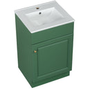 Bathroom Vanity With Sink, Cabinet With Adjustable Shelf by HouseOfZazla