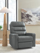 Pennacle Pier - Power Recliner With Adjustable Headrest by Unique Piece Furniture