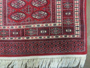 3' X 5' Vintage Fine Handmade Turkoman Bokhara Yamud Rug Carpet Nice