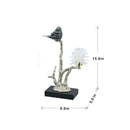 Aluminum Candle Holder With Marble Stand by HouseOfZazla
