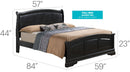Panel Sleigh Bed Elegantly Crafted by HouseOfZazla