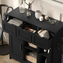 Storage Cabinets, Wooden Floor Cabinet, With Drawers And Shelves Storage Cabinets, Accent Cabinet For Living Room, Bedroom, Bathroom Furniture Home Decor by Unique Piece Furniture