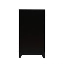TV Stand For TVs Up To 65", Modern Entertainment Center Media Console Cabinet With 2 Spacious Storage Space, Solid Wood Legs For Living Room by HouseOfZazla