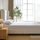 Harper - Tall Headboard Upholstered Bed / High Headboard / Elegant Simplicity / No Box Spring Needed by Unique Piece Furniture