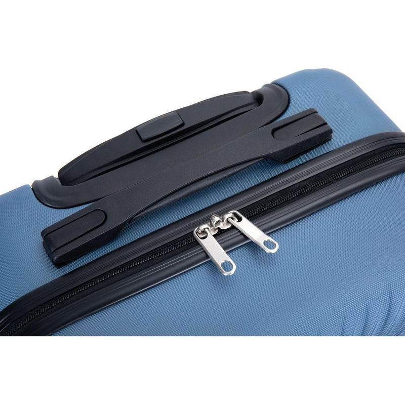 2Piece Luggage Sets ABS Lightweight Suitcase, Spinner Wheels, (20/14) BLUE
