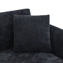 Modern Cloud Sectional Sofa L Shaped Luxury Couch Set With 2 Free Pillows 4 Seat With Oversized Chaise by HouseOfZazla