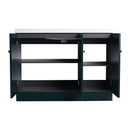 Contemporary Freestanding Bathroom Vanity With Resin Sink & Soft-Close Cabinet Doors by HouseOfZazla