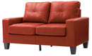 Newbury - Track Arm Loveseat For Cozy Spaces by HouseOfZazla