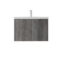 36 Inch Floating Bathroom Vanity with Ceramic Sink and Soft-Close Door by HouseOfZazla