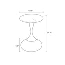 Patchin - End Table - Brown / Gold by HouseOfZazla
