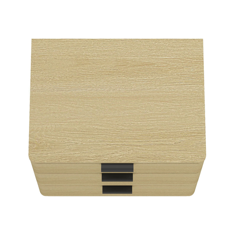 Payton - Nightstand & 3 Drawers - Oak, photo 6 of 10