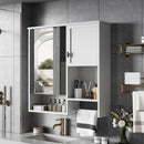 Modern Wall Mounted Bathroom Medicine Cabinet, Bathroom Wall Storage Cabinet With Mirror by Unique Piece Furniture