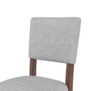 5 Piece Counter Height Dining Set With 4 Upholstered Chairs by HouseOfZazla