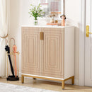 Shoe Cabinet With Doors, 5 Tiers Shoe Storage Organizer by HouseOfZazla