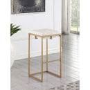 Soccoro - Square Tufted Cushion Stools (Set of 2) - Beige by HouseOfZazla