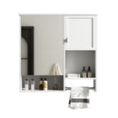 Modern Wall Mounted Bathroom Medicine Cabinet, Bathroom Wall Storage Cabinet With Mirror by HouseOfZazla