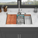 33" Drop In Kitchen Sink