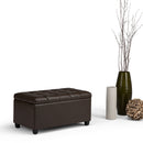 Sienna - Transitional Storage Ottoman Bench by HouseOfZazla