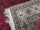6' X 10' Vintage Handmade Turkish Sevas Kayseri Wool Rug Carpet Nice