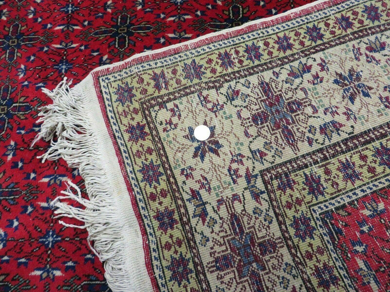 6' X 10' Vintage Handmade Turkish Sevas Kayseri Wool Rug Carpet Nice