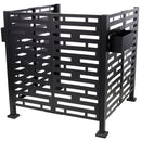 3.5x3.5FT Metal Air Conditioner Privacy Fence with Planter Boxes by HouseOfZazla
