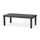 Acacia Wood Loveseat And Coffee Table Set With Cushions by HouseOfZazla
