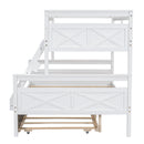 Bunk Bed With Ladder And Safety Guardrail by HouseOfZazla