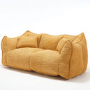Comfortable Dual Beanbag Chair With High Resilience Foam Core For 2 People by HouseOfZazla