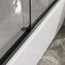 Goodyo - Double Sliding Bathtub Shower Door With Sgcc Clear Tempered Glass by HouseOfZazla