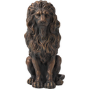 20.5" Resin Lion Statue, Outdoor and Indoor Decorative Sculpture by HouseOfZazla