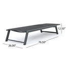 Myers Modern Chaise Lounge Set With Adjustable Back by HouseOfZazla