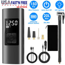 150PSI Cordless Car Tire Pump 6000mAh Rechargeable Tire Inflator Portable Air Compressor for Car Bike Motorcycle Ball