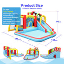 7-in-1 Inflatable Slide Water Park and Garden Bouncer by HouseOfZazla