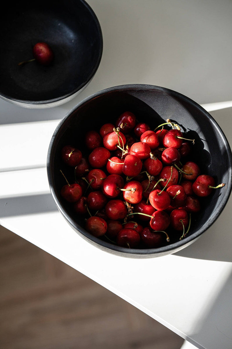 Handmade Ukrainian Matte Stoneware Bowls