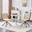 Puffy Bubble, Ball Chain Dining Chairs For Dining Room (Set of 2) by HouseOfZazla