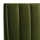 Aspen - Vertical Tufted Modern Headboard Platform Bed Set by Unique Piece Furniture