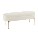 Chloe - Contemporary / Glam Bench by HouseOfZazla