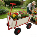Wooden Children's Outdoor Stroller with Four-Wheel Design by HouseOfZazla