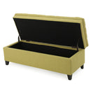 Juliana Storage Ottoman With Birch Legs by HouseOfZazla