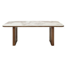 Harvey - Dining Table With Ceramic Top - Walnut by Unique Piece Furniture