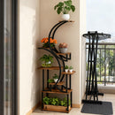 S-Shaped Plant Stand - 8 Tier Plant Shelf