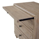 3 Drawer Nightstand - Sand by HouseOfZazla