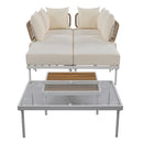 Walker Edison | Outdoor 8-Piece Sectional Sofa Set