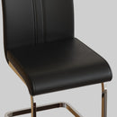 Modern Dining Chairs With Padded Seat, High Back by HouseOfZazla