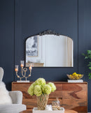 Arch Mirror, Baroque Inspired Wall Decor For Bathroom, Bedroom, Living Room by Unique Piece Furniture