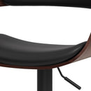 Archer - Adjustable Swivel Bar Stool - Black by HouseOfZazla