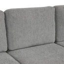 Modern U-Shaped Sectional Sofa Convertible Pull-Out Sofa Bed With USB Ports And Cup Holders by HouseOfZazla